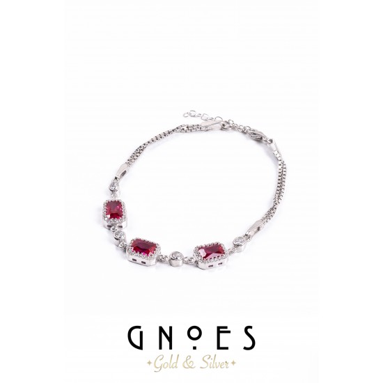 Charmlı Gümüş Bileklik