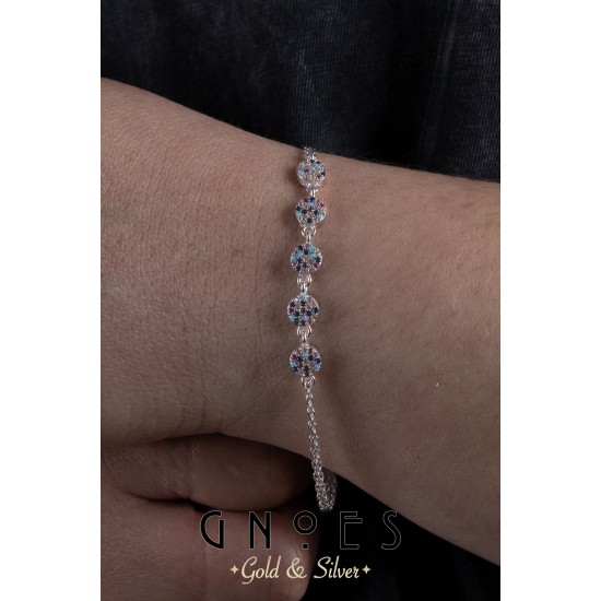 Charmlı Gümüş Bileklik