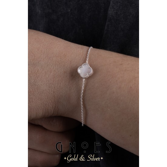 Charmlı Gümüş Bileklik