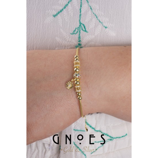 Charmlı Gümüş Bileklik